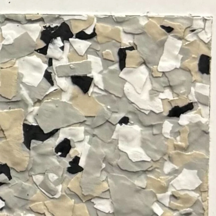 Cabin Fever decorative floor coating flake blend