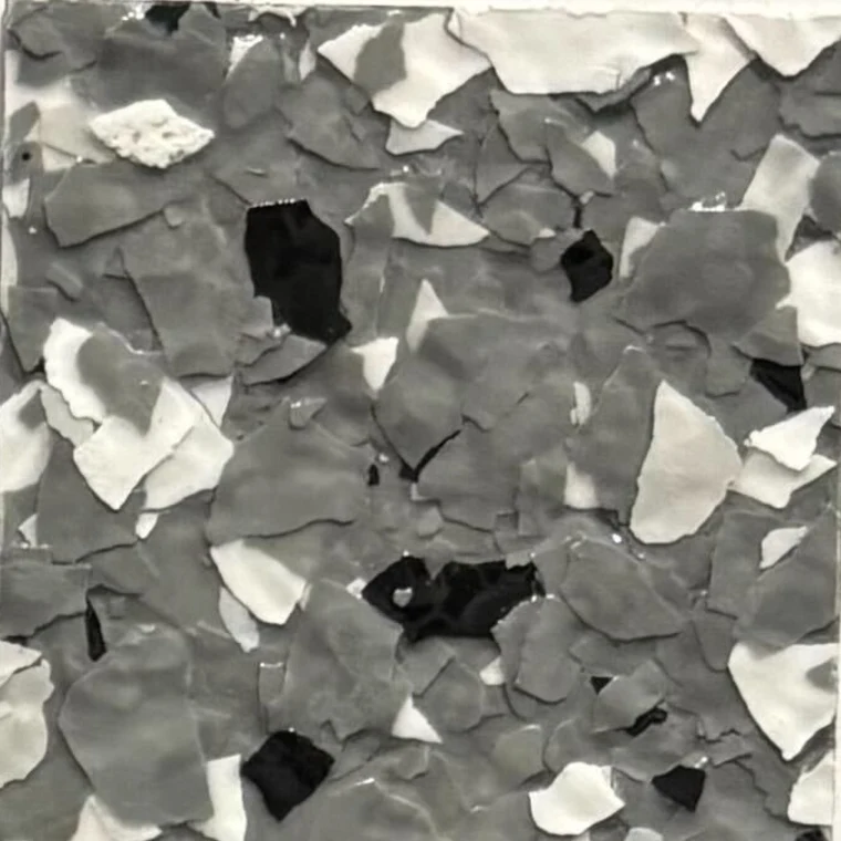Wombat decorative floor coating flake blend
